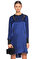 3.1 Phillip Lim İşleme Detaylı Mini Lacivert Elbise #2
