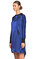 3.1 Phillip Lim İşleme Detaylı Mini Lacivert Elbise #4