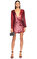 Retrofete Pul-Payet İşlemeli Mini Elbise #1