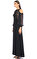 Tadashi Dantel Detaylı Siyah Gece Elbisesi #2