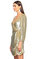 Retrofete Pul-Payet İşlemeli Mini Elbise #3
