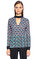 Karen Millen Geometrik Desenli Renkli Bluz #3