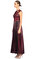 Karen Millen İşleme Detaylı Uzun Renkli Elbise #2