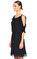 Karen Düz Desen Siyah Millen Elbise #3