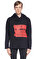St. Nian Kapüşonlu Siyah Sweatshirt #1