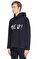 St. Nian Kapüşonlu Siyah Sweatshirt #4