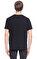 St. Nian Baskı Desen Siyah T-Shirt #5