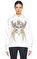 The Root Kapüşonlu Baskı Desen Beyaz Sweatshirt #3