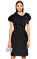 Dice Kayek  Yaka Detaylı Siyah Elbise #2