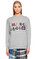 Marc Jacobs Pul-Payet İşlemeli Gri Sweatshirt #3