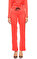 Nisse Beli Detaylı Kırmızı Pantolon #1