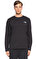 The North Face Düz Desen  Siyah Sweatshirt #1