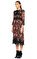 The Kooples  Çiçek Desenli Renkli Uzun Elbise #2