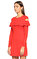 Karen Millen Fırfır Detaylı Kırmızı Elbise #3