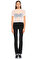 Karl Lagerfeld Zımba Detaylı Siyah Pantolon #2