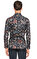 Ted Baker Çiçek Desenli Lacivert Gömlek #5