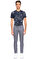 Ted Baker Çiçek Desenli Lacivert T-Shirt #2