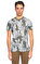 Ted Baker Yaprak Desenli T-Shirt #1