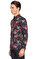 Ted Baker Çiçek Desenli Lacivert Gömlek #4