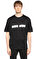 Lanvin Baskı Desen Siyah T-Shirt #3