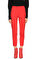 Milly Düz Renk Kırmızı Pantolon #1
