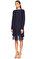 Silvian Heach Dantel Detaylı Lacivert Elbise #2