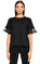 Alexis Dantel Detaylı Siyah T-Shirt #3