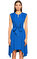 Karen Millen Zımba Detaylı Mavi Elbise #2