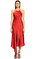 Alexis Düz Renk Kırmızı Elbise #1