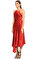Alexis Düz Renk Kırmızı Elbise #2
