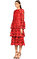 Alexis İşleme Detaylı Kırmızı Elbise #3