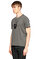John Varvatos Usa Baskı Desen Gri T-Shirt #4
