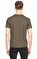 John Varvatos Düz Renk Haki T-Shirt #6