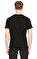 John Varvatos Usa Baskı Desen Siyah T-Shirt #5