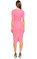 Michael Kors Collection Bel Detaylı Pembe Elbise #3
