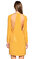Emilio Pucci Sarı Gece Elbisesi #4