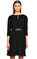 Armani Collezioni Kemerli Siyah Elbise #2