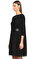 Armani Collezioni Kemerli Siyah Elbise #3