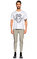 Jimi Roos Baskı Desen Beyaz T-Shirt #2