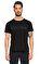 Isaora Baskı Desen Siyah T-Shirt #3