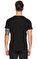 Isaora Baskı Desen Siyah T-Shirt #5