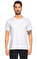 Isaora Baskı Desen Beyaz T-Shirt #1