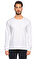 Isaora Uzun Kollu Beyaz T-Shirt #1