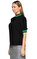 Maje Çizgili Siyah-Yeşil Bluz #4