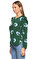 Maje Çiçek Desenli Yeşil Bluz #4