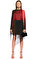 Lanvin Püsküllü Çok Renkli Mini Elbise #1