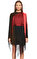 Lanvin Püsküllü Çok Renkli Mini Elbise #2