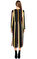 Samsoe&Samsoe Çizgili Renkli Midi Elbise #3