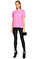 Balmain Baskı Desen Pembe T-Shirt #2