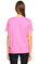 Balmain Baskı Desen Pembe T-Shirt #5